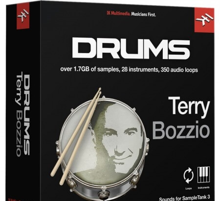 IK Multimedia Terry Bozzio Drums SampleTank